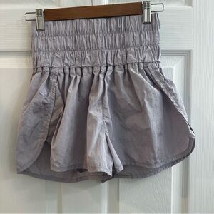 Free People FP Movement Shorts Athletic Sz medium purple "The Way Home"